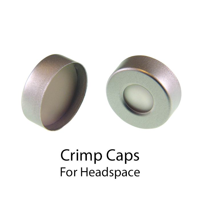 SureSTART™ Caps for Glass Crimp Top Headspace Vials, Level 3 High