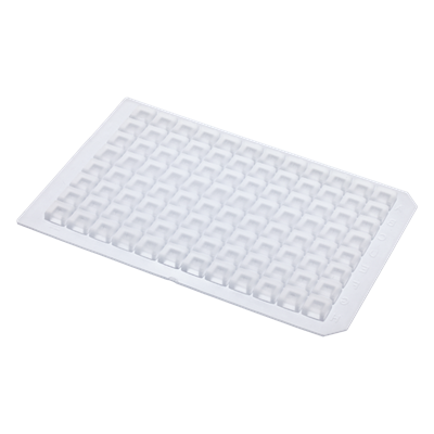 Silicone Sealing Mat for 96-Well Deep Well Plate, Square Wells, Pre-Scored  With (-), RNase and DNase Free, 50/CS